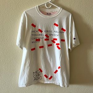 Virgil Abloh - FIGURES OR SPEECH TEE - White